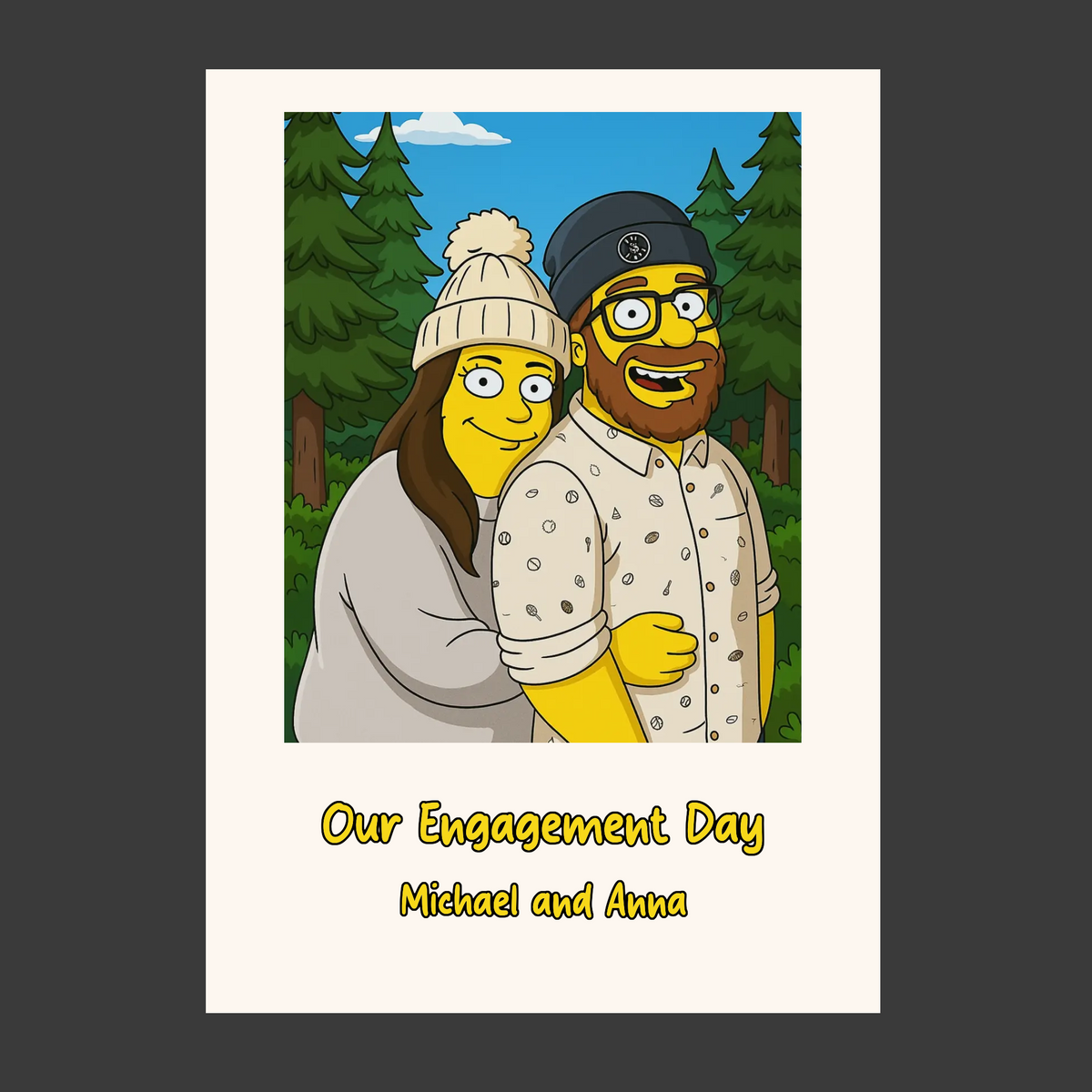Simpsons Style Portrait - Du als Simpsons Figur