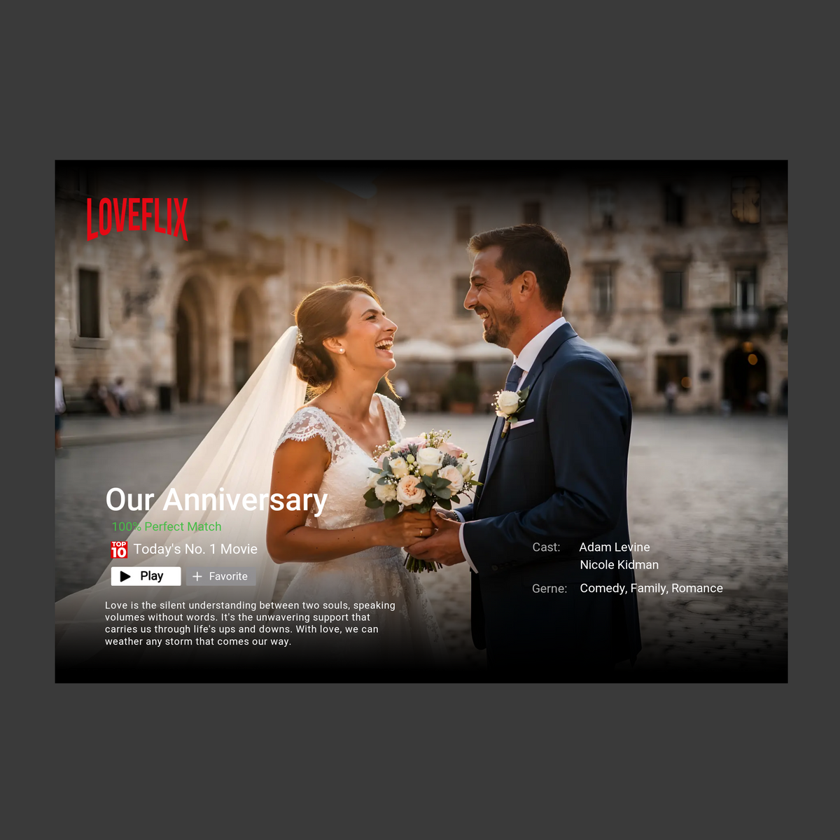 Netflix Style Poster - Euer Film-Moment